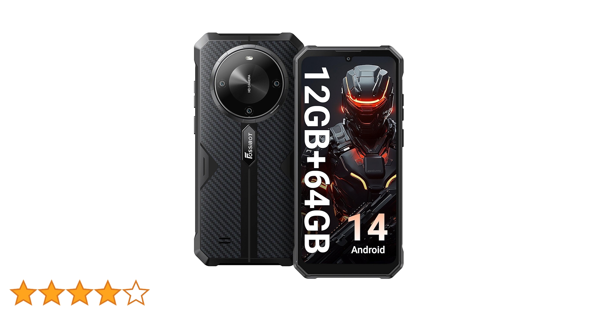 Amazon | 「Android 14 スマホ」FOSSiBOT F105 SIMフリー スマホ 本体